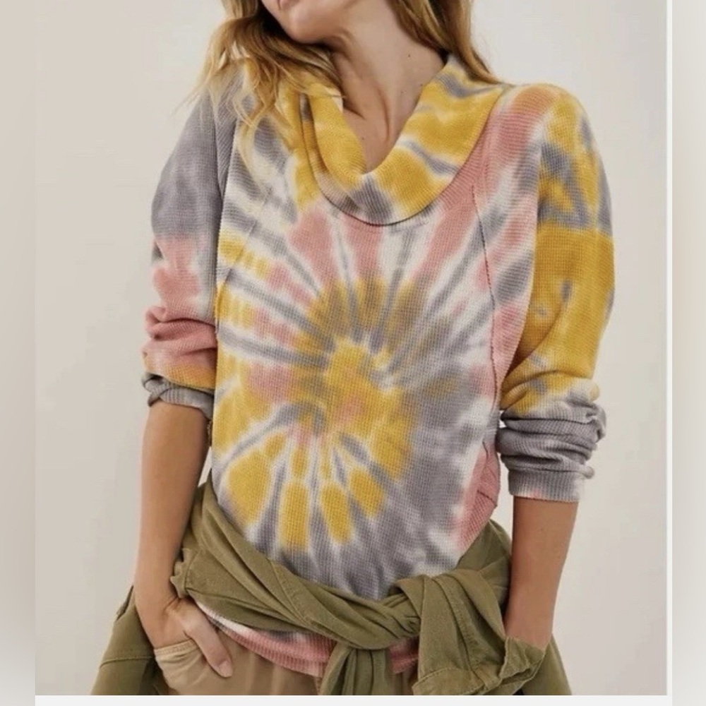 Anthropologie Pilcro tie dye top